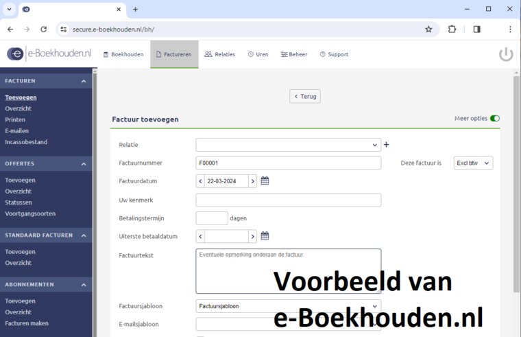 Zelf eenvoudig boekhouden met e-Boekhouden.nl