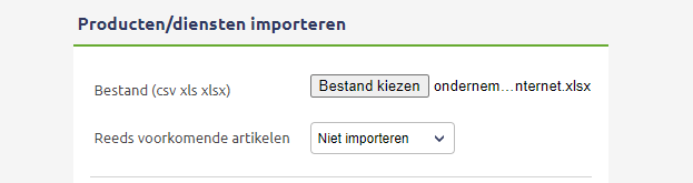 e-boekhouden.nl boekhouding importeren